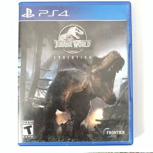 Jurassic World Evolution (PlayStation 4, 2018) Disc Case No Manual